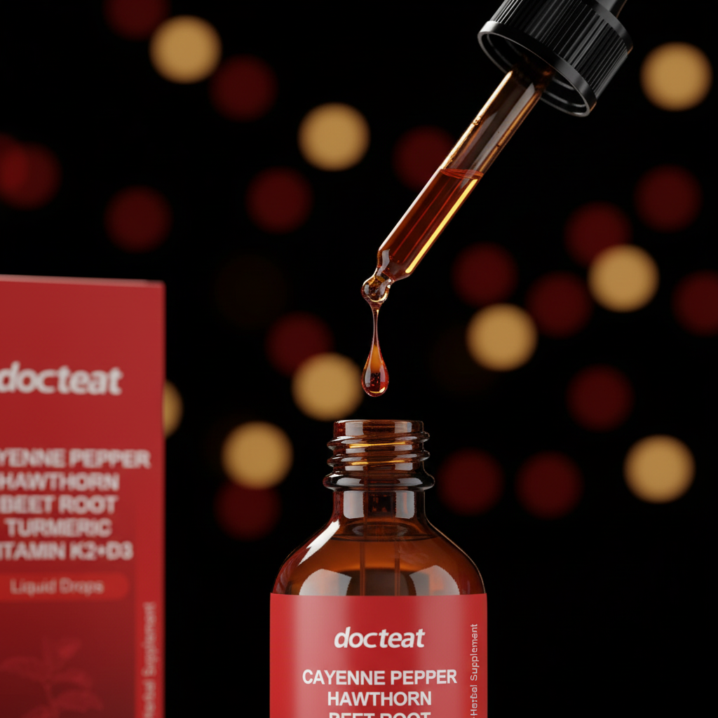 Docteat dropper macro dark red bokeh