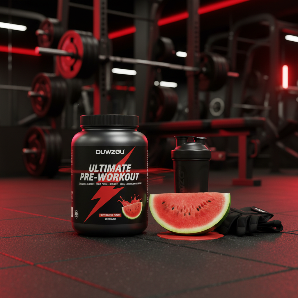 DUWZGU Ultimate Pre-Workout gym lifestyle athletic performance scene