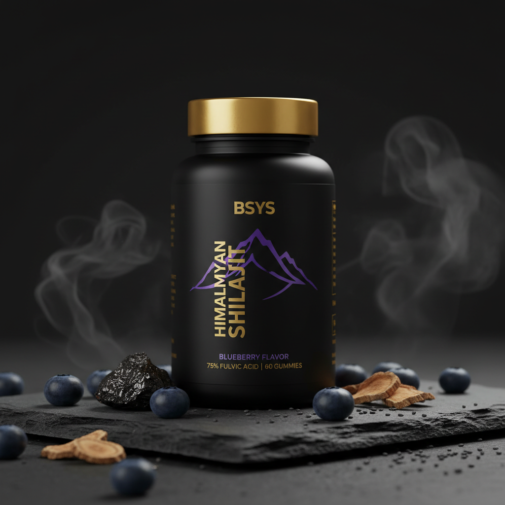 BSYS Himalayan Shilajit Gummies lifestyle wellness scene